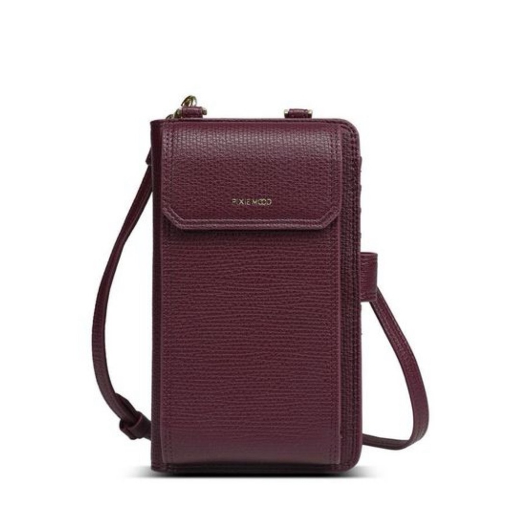 Pixie Mood Rae Phone Crossbody in Wine